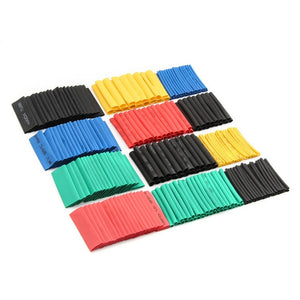 70/127/530PCS Heat Shrink Tubing Polyolefin Electrical Wrap Wire Cable Sleeves PE Insulation 2:1Shrinkable Tube Assortment Kit