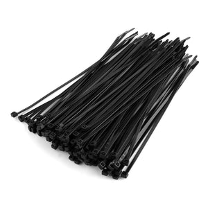 Nylon Cable 8-inch Zip Ties Self-locking 40 LB 100pcs