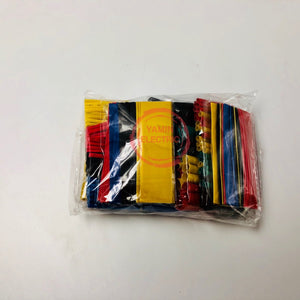 328Pcs/set Sleeving Wrap Wire Car Electrical Cable Tube kits Heat Shrink Tube Tubing Polyolefin 8 Sizes Mixed Color
