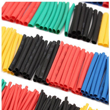 Multicolor/Black Polyolefin Shrinking Assorted Heat Shrink Tube Wire Cable Insulated Sleeving heat shrink tubing Set